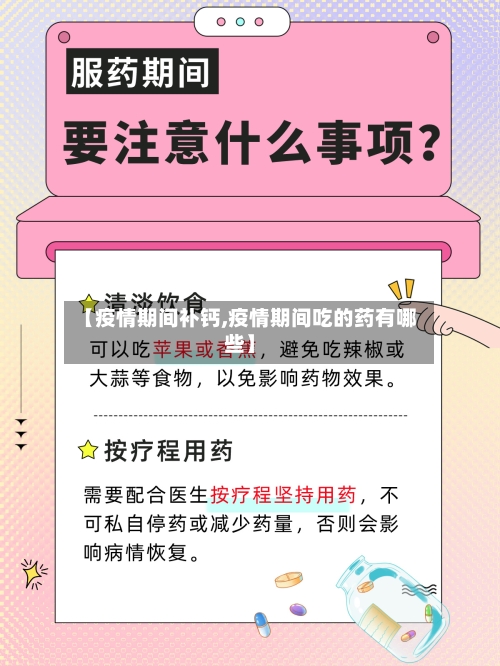 【疫情期间补钙,疫情期间吃的药有哪些】